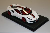 BBR Models  Ferrari Ferrari 488 PISTA - ONE OFF GUCCI VERSION - White / Green