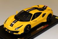 BBR Models  Ferrari Ferrari 488 Pista - GIALLO MODENA - Yellow Modena