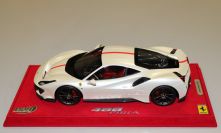 BBR Models  Ferrari Ferrari 488 PISTA - FUJI WHITE - Fuji White