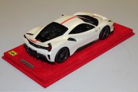 BBR Models  Ferrari Ferrari 488 PISTA - FUJI WHITE - Fuji White