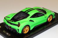 BBR Models  Ferrari Ferrari 488 Pista - MICA GREEN METALLIC - #00/20 Green Metallic