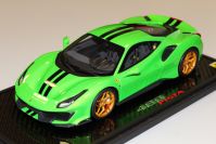 BBR Models  Ferrari Ferrari 488 Pista - MICA GREEN METALLIC - #00/20 Green Metallic