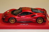 BBR Models  Ferrari Ferrari 488 Pista - PEARL RED MET - Red Metallic