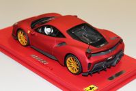 BBR Models  Ferrari Ferrari 488 Pista - SOFT RED - #10/ Soft Metallic Red