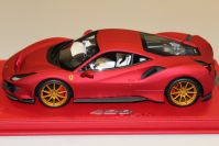 BBR Models  Ferrari Ferrari 488 Pista - SOFT RED - #10/ Soft Metallic Red