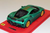 BBR Models  Ferrari Ferrari 488 Pista - SOFT GREEN - Green Matt