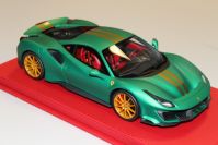 BBR Models  Ferrari Ferrari 488 Pista - SOFT GREEN - Green Matt