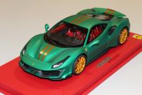 BBR Models  Ferrari Ferrari 488 Pista - SOFT GREEN - Green Matt