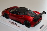 BBR Models  Ferrari Ferrari 488 Challenge - ROSSO FUOCCO / CARBON Red Metallic / Carbon