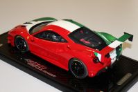 BBR Models  Ferrari Ferrari 488 Challenge - ITALIA GLOSS - 1/1 - Red / White / Green