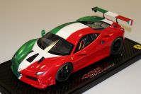 BBR Models  Ferrari Ferrari 488 Challenge - ITALIA GLOSS - 1/1 - Red / White / Green