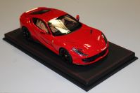 BBR Models  Ferrari Ferrari 812 Superfast - ROSSO CORSA / BLACK Rosso Corsa