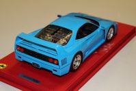 BBR Models  Ferrari Ferrari F40 - LIGHT BLUE - Light Blue