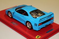 BBR Models  Ferrari Ferrari F40 - LIGHT BLUE - Light Blue