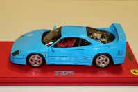 BBR Models  Ferrari Ferrari F40 - LIGHT BLUE - Light Blue