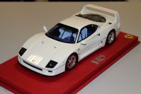 BBR Models  Ferrari Ferrari F40 - BIANCO - White