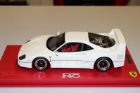 BBR Models  Ferrari Ferrari F40 - BIANCO / BLACK - White / Black