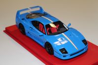 BBR Models  Ferrari Ferrari F40 - LIGHT BLUE / ITALY - #01/24 Light Blue