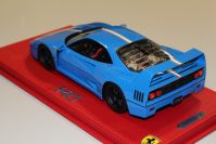 BBR Models  Ferrari Ferrari F40 - LIGHT BLUE / ITALY - #01/24 Light Blue