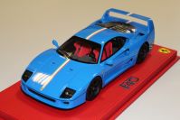 BBR Models  Ferrari Ferrari F40 - LIGHT BLUE / ITALY - #01/24 Light Blue