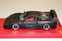 BBR Models  Ferrari Ferrari F40 - BLACK MATT - Black Matt