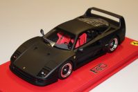 BBR Models  Ferrari Ferrari F40 - BLACK MATT - Black Matt