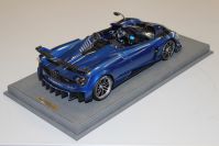 BBR Models  Pagani Pagani Huayra Roadster BC - BLUE METALLIC - Blue metallic