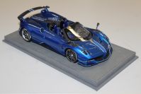 BBR Models  Pagani Pagani Huayra Roadster BC - BLUE METALLIC - Blue metallic