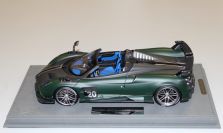 BBR Models  Pagani Pagani Huayra Roadster BC - GREEN MATT - Green Matt