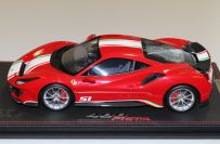 BBR Models  Ferrari Ferrari 488 PISTA Piloti - ROSSO CORSA - Rosso Corsa