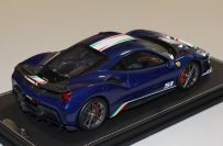 BBR Models  Ferrari Ferrari 488 PISTA Piloti - BLUE TDF - Blue Tour de France