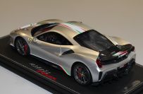 BBR Models  Ferrari #   Ferrari 488 PISTA Piloti - SILVER NÜRBURGRING - Silver