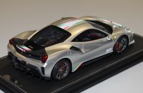 BBR Models  Ferrari #   Ferrari 488 PISTA Piloti - SILVER NÜRBURGRING - Silver