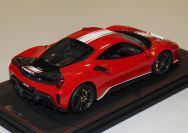 BBR Models  Ferrari Ferrari 488 PISTA Piloti - ROSSO CORSA METALLIC - Red Metallic