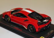 BBR Models  Ferrari Ferrari 488 PISTA Piloti - ROSSO CORSA METALLIC - Red Metallic