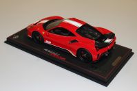 BBR Models  Ferrari Ferrari 488 PISTA Piloti - RED #99 - #01/10 Rosso Corsa