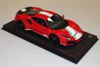 BBR Models  Ferrari Ferrari 488 PISTA Piloti - RED #99 - #01/10 Rosso Corsa