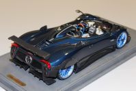 BBR Models  Pagani Pagani Barchetta Zonda - BLUE CARBON - Blue Carbonium