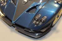 BBR Models  Pagani Pagani Barchetta Zonda - BLUE CARBON - Blue Carbonium