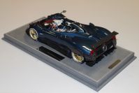 BBR Models  Pagani Pagani Barchetta Zonda - CARBON BLUE - Blue Carbonium