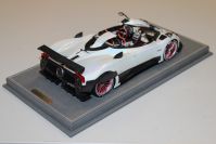 BBR Models  Pagani Pagani Barchetta Zonda - METALLIC WHITE IRIDESCENT - White