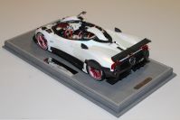 BBR Models  Pagani Pagani Barchetta Zonda - METALLIC WHITE IRIDESCENT - White