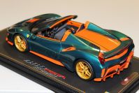 BBR Models  Ferrari Ferrari 488 PISTA Spider VERDE PINO / ORANGE - #24/24 - Green Pino