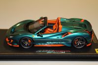 BBR Models  Ferrari Ferrari 488 PISTA Spider VERDE PINO - #24/24 - Green Pino