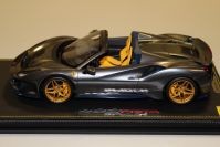 BBR Models  Ferrari Ferrari 488 PISTA Spider SILVERSTONE GREY - #24/24 - Silverstone Grey