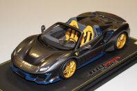 BBR Models  Ferrari Ferrari 488 PISTA Spider SILVERSTONE GREY - #24/24 - Silverstone Grey