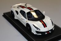 BBR Models  Ferrari Ferrari 488 PISTA Spider CLOSED ROOF - FUJI WHITE - Fuji White