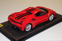 BBR Models  Ferrari Ferrari 488 PISTA Spider CLOSED ROOF - ROSSO CORSA - Rosso Corsa