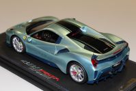 BBR Models  Ferrari Ferrari 488 PISTA Spider CLOSED ROOF - LIGHT BLUE MET - Light Blue