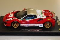 BBR Models  Ferrari Ferrari 488 Pista Spider - LAUDA CLOSE - Red / White / Green